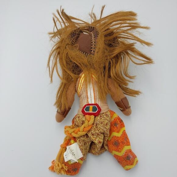 Disney The Lion King Plush Broadway Musical Show Simba Stuffed‎ Tribal Clothing - Picture 2 of 2